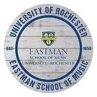 Rochester Yellow Jackets 20'' x 20'' Indoor/Outdoor Weathered Circle Sign