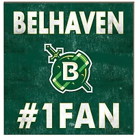 Belhaven Blazers 10" x 10" #1 Fan Plaque