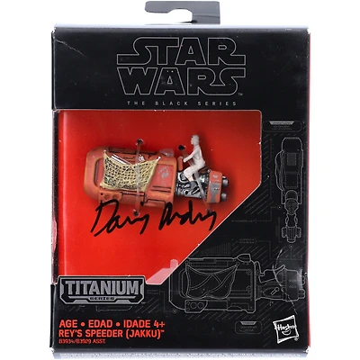 Daisy Ridley Autographed Star Wars The Force Awakens Black Series Rey's Speeder Action Figure - PSA