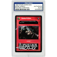 Mark Hamill Star Wars Autographed 1997 CCG #4 PSA Authenticated Card