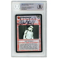 Mark Hamill Star Wars Autographed 1996 CCG A New Hope #133 BAS Authenticated Card - The Steve Grad Collection
