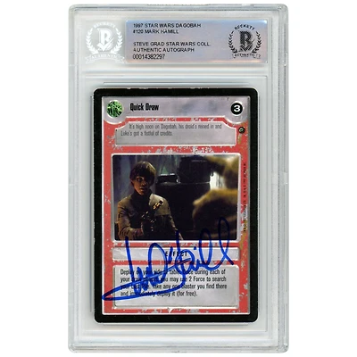 Mark Hamill Star Wars Autographed 1997 CCG Dagobah #120 BAS Authenticated Card - The Steve Grad Collection