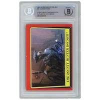 Carrie Fisher Star Wars Autographed 1983 Topps Return of the Jedi #25 BAS Authenticated Authentic Card - The Steve Grad Collection