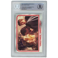 Carrie Fisher Star Wars Autographed 1980 Topps The Empire Strikes Back #79 BAS Authenticated Card