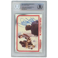 Carrie Fisher Star Wars Autographed 1980 Topps The Empire Strikes Back #83 BAS Authenticated Card