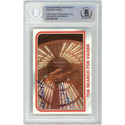 Mark Hamill Autographed 1980 Topps The Empire Strikes Back #102 BAS Authenticated Card with "Oh S---!" Inscription