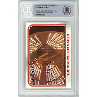 Mark Hamill Autographed 1980 Topps The Empire Strikes Back #102 BAS Authenticated Card with "Oh S---!" Inscription