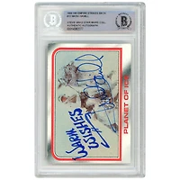 Mark Hamill Autographed 1980 Topps The Empire Strikes Back #13 BAS Authenticated Card with "Warm Wishes" Inscription
