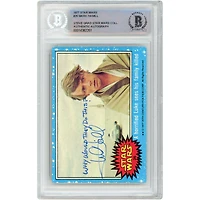 Mark Hamill Autographed 1977 Topps Star Wars #26 BAS Authenticated Card with "Why Would They Do This?" Inscription
