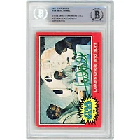 Mark Hamill Autographed 1977 Topps Star Wars Luke Skywalker #104 BAS Authenticated Card