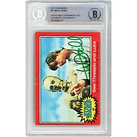 Mark Hamill Autographed 1977 Topps Star Wars Luke Skywalker #67 BAS Authenticated Card
