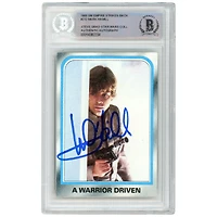 Mark Hamill Autographed 1980 Topps The Empire Strikes Back #212 BAS Authenticated Card