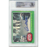 Peter Mayhew Autographed 1977 Topps Star Wars Chewbacca #211 BAS Authenticated Card