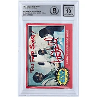 Mark Hamill Autographed 1977 Topps Star Wars #104 BGS Authenticated 10 Card with "This Food Sucks!" Inscription