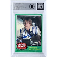Mark Hamill Autographed 1977 Topps Star Wars #259 BGS Authenticated 10 Card
