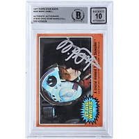 Mark Hamill Autographed 1977 Topps Star Wars #300 BGS Authenticated 10 Card