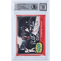 Peter Mayhew Autographed 1977 Topps Star Wars UK Series 2 #30A BGS Authenticated 10 Card with "Chewbacca" Inscription