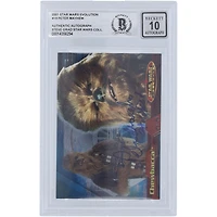 Peter Mayhew Star Wars Autographed 2001 Topps Evolution #19 BGS Authenticated 10 Card