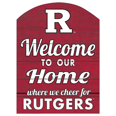 Rutgers Scarlet Knights 16" x 22" Indoor/Outdoor Marquee Sign