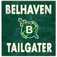Belhaven Blazers 10" x 10" Team Color Tailgater Sign