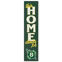 Belhaven Blazers 12" x 48" This Home Leaning Sign