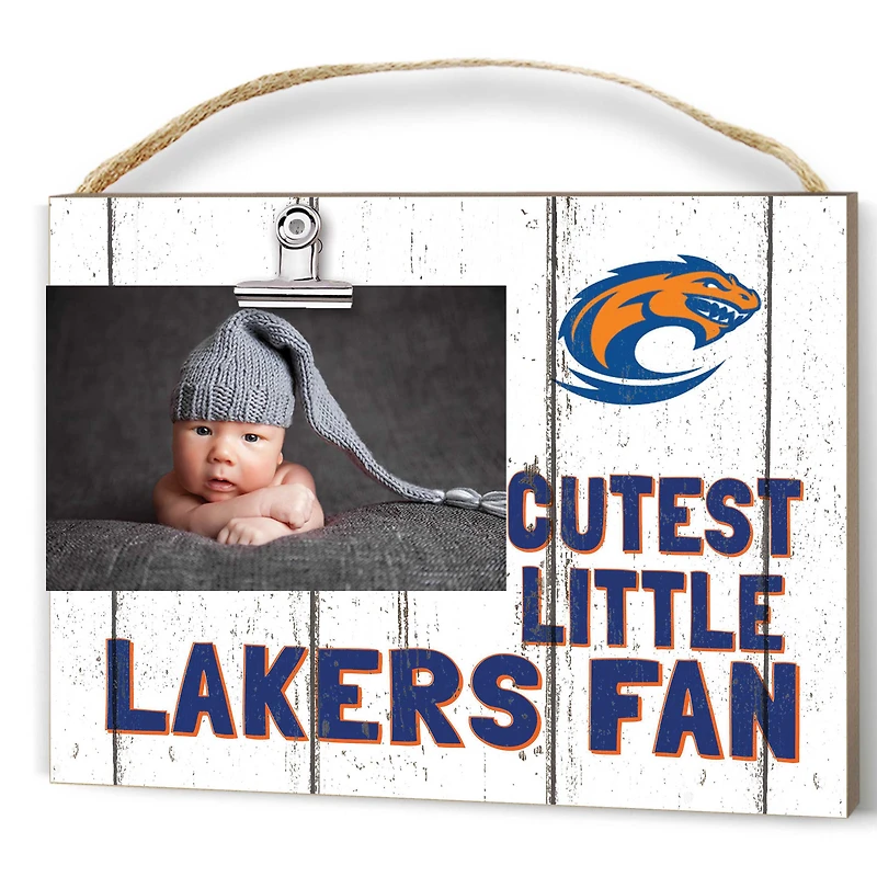 Clayton State Lakers 8'' x 10'' Cutest Little Weathered Logo Clip Photo Frame