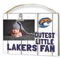 Clayton State Lakers 8'' x 10'' Cutest Little Weathered Logo Clip Photo Frame