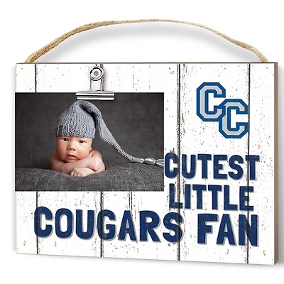 Columbia College of Missouri Cougars 8'' x 10'' Cutest Little Weathered Logo Clip Photo Frame