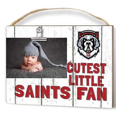 D'youville Saints 8'' x 10'' Cutest Little Weathered Logo Clip Photo Frame
