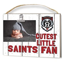 D'youville Saints 8'' x 10'' Cutest Little Weathered Logo Clip Photo Frame