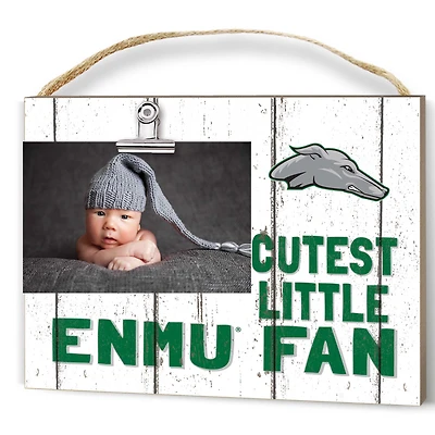 Eastern New Mexico Greyhounds 8'' x 10'' Cutest Little Weathered Logo Clip Photo Frame