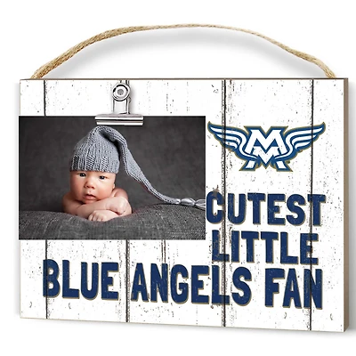 Mount Mary Blue Angels 8'' x 10'' Cutest Little Weathered Logo Clip Photo Frame