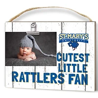 St. Mary's University Rattlers 8'' x 10'' Cutest Little Weathered Logo Clip Photo Frame