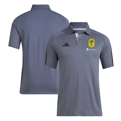 Men's adidas Gray Nashville SC 2024 Training Polo