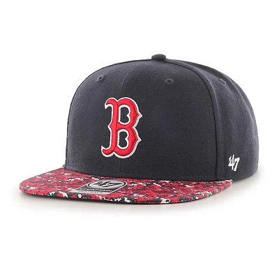 Youth '47 Navy Boston Red Sox Grassy Ridge Snapback Adjustable Hat