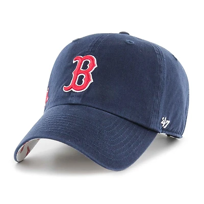 Women's '47 Navy Boston Red Sox Confetti Icon Adjustable Hat