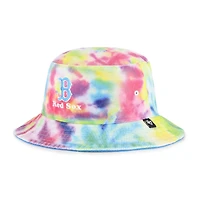 Men's '47 Boston Red Sox Spectral Tie-Dye Bucket Hat