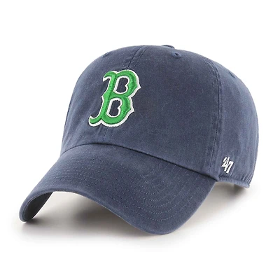 Men's '47 Navy Boston Red Sox St. Pat's Adjustable Hat