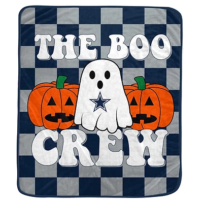 Dallas Cowboys 50" x 60" Boo Crew Flannel Fleece Blanket