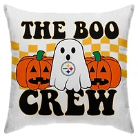 Pittsburgh Steelers 18'' x 18'' Boo Crew Duck Cloth Décor Pillow Cover