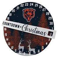 Pegasus Chicago Bears Countdown to Christmas Wall Sign