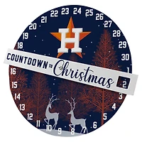 Pegasus Houston Astros Countdown to Christmas Wall Sign