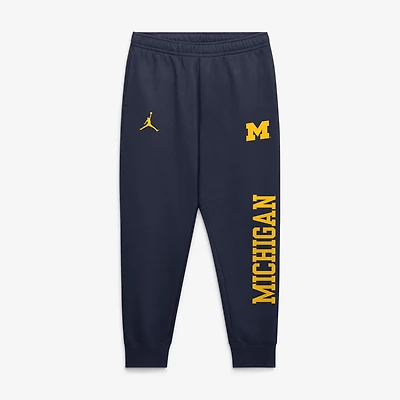 Men's Jordan Brand  Navy Michigan Wolverines Primetime Club Fleece Joggers