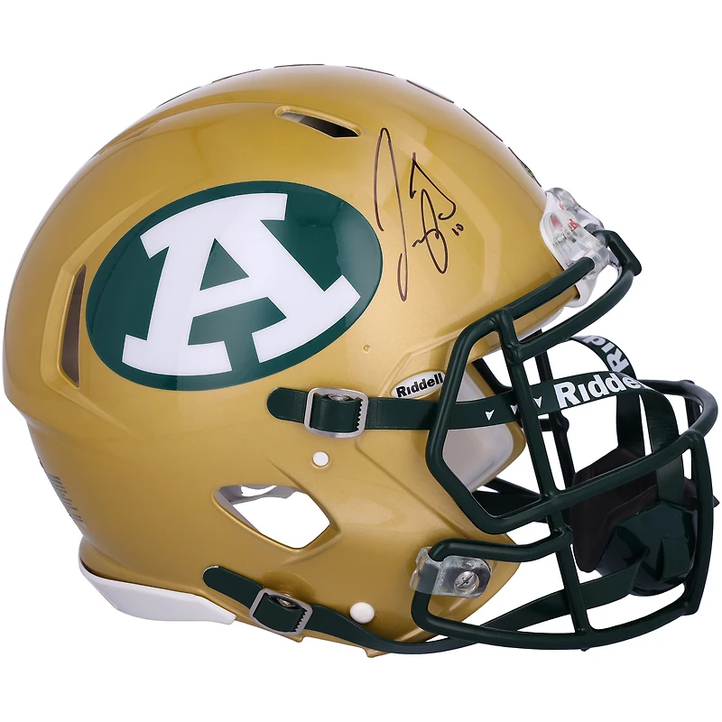 Joe Burrow Athens High School Autographed Riddell Speed Authentic Helmet