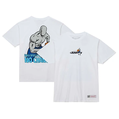Men's Mitchell & Ness  White And 1 No Chance T-Shirt