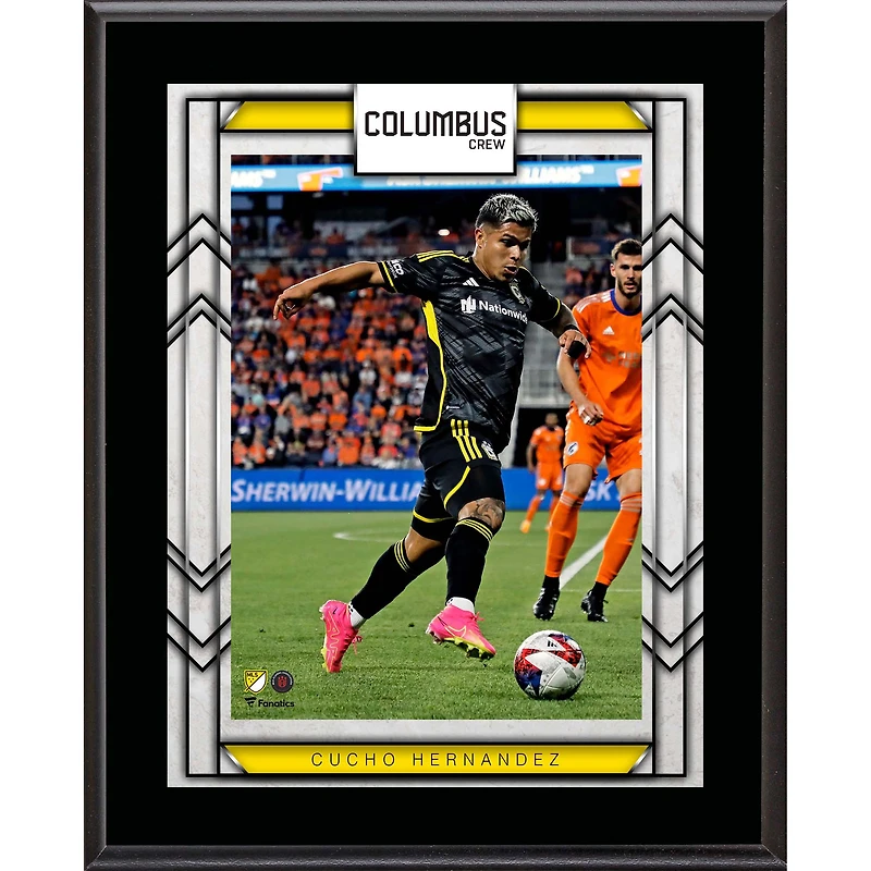 Cucho Hernández Columbus Crew 10.5" X 13" Sublimated Player Plaque