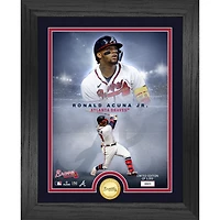 Highland Mint Ronald Acuña Jr. Atlanta Braves 13" x 16" Bronze Coin Photo Mint