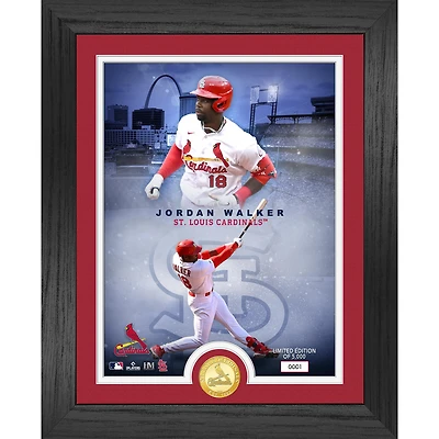 Highland Mint Jordan Walker St. Louis Cardinals  13" x 16" Bronze Coin Photo Mint