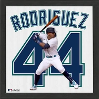 Highland Mint Julio Rodriguez Seattle Mariners  13'' x 13'' Impact Jersey Framed Photo