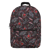 Black Stranger Things Laptop Backpack